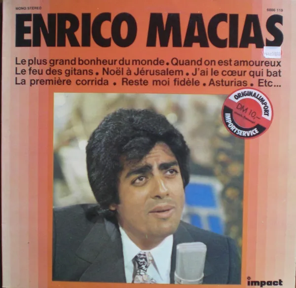 Capa de Enrico Macias — Enrico Macias