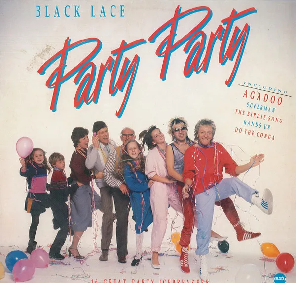 Capa de Black Lace — Party Party