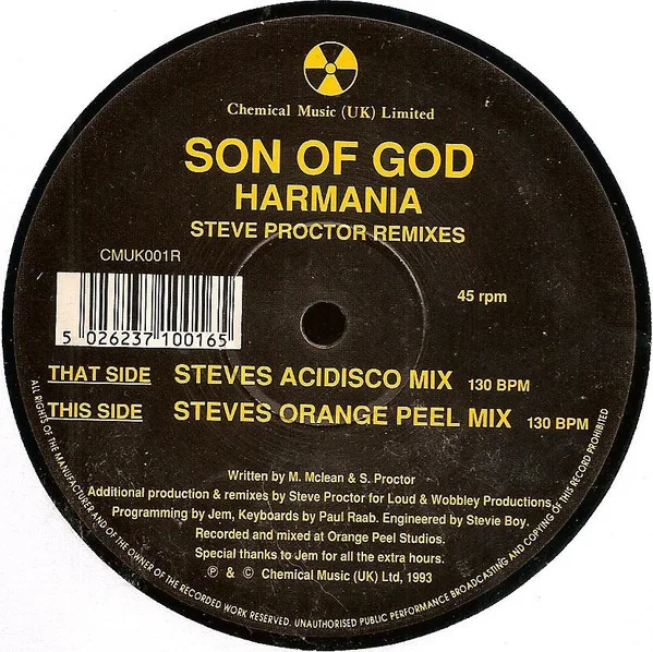 Capa de Son Of God — Harmania (Steve Proctor Remixes)