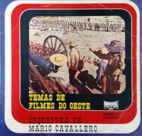 Capa de Orquestra de Mario Cavallero* — Temas De Filmes Do Oeste