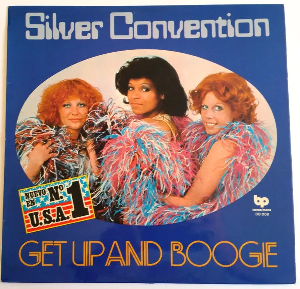 Capa de Silver Convention — Get Up And Boogie