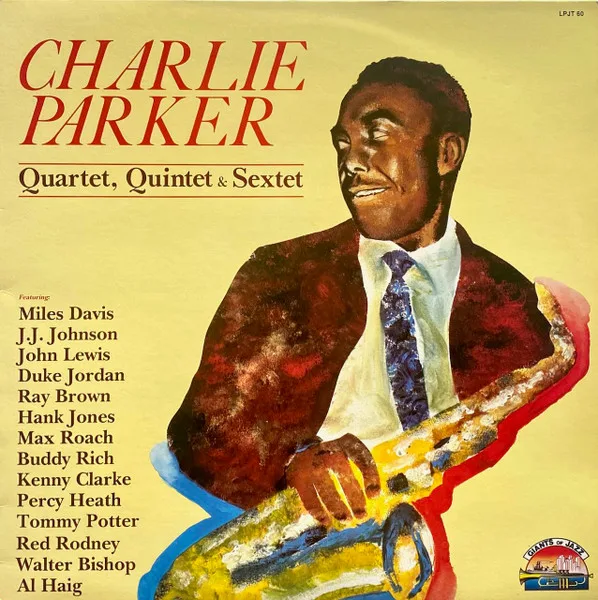 Capa de Charlie Parker — Quartet, Quintet & Sextet