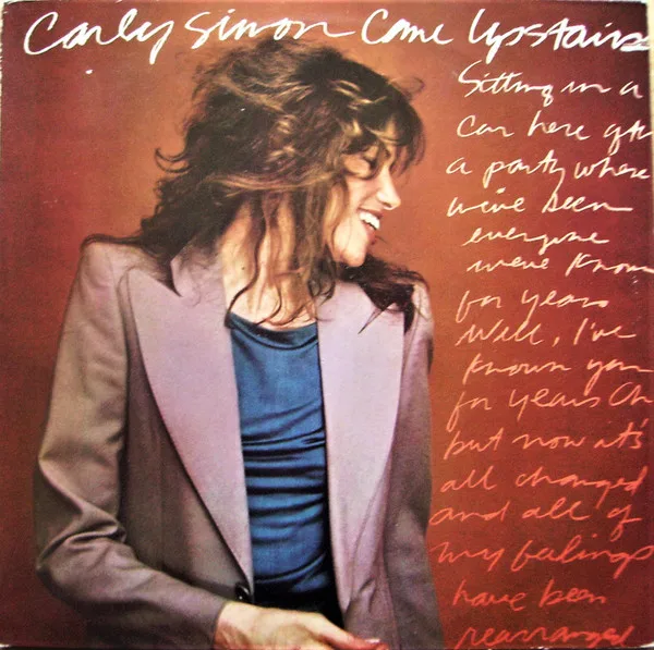 Capa de Carly Simon — Come Upstairs