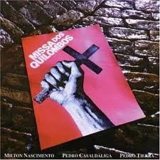 Capa de Milton Nascimento, Pedro Casaldáliga, Pedro Tierra — Missa Dos Quilombos