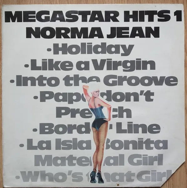 Capa de Norma Jean Wright — Megastar Hits 1