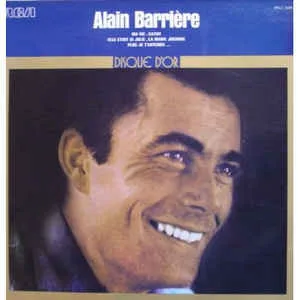 Capa de Alain Barrière — Disque D'Or