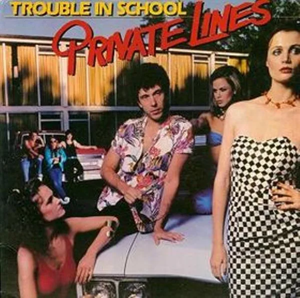 Capa de Private Lines — Trouble In School