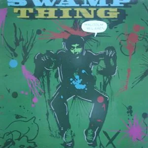 Capa de Malcolm McLaren — Swamp Thing