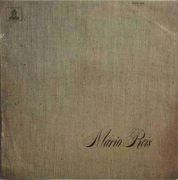 Capa de Mário Reis — Mário Reis