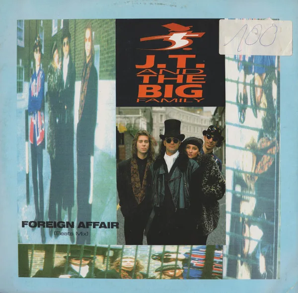 Capa de J.T. And The Big Family — Foreign Affair