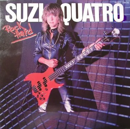 Capa de Suzi Quatro — Rock Hard