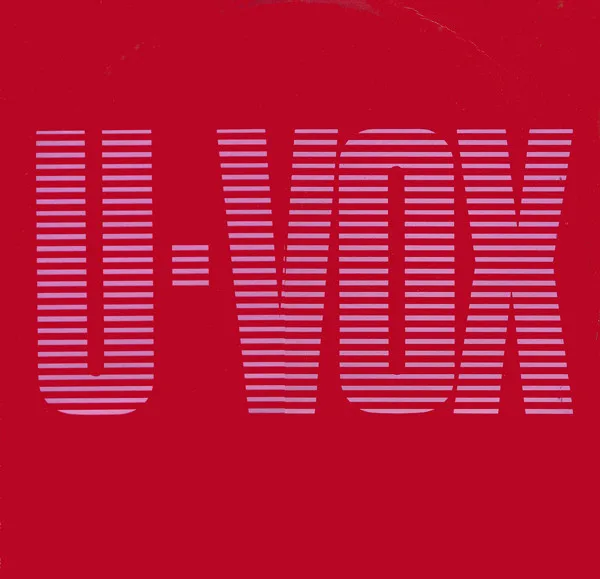 Capa de Ultravox — U-VOX