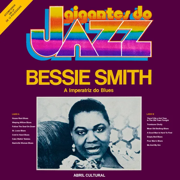 Capa de Bessie Smith — A Imperatriz Do Blues