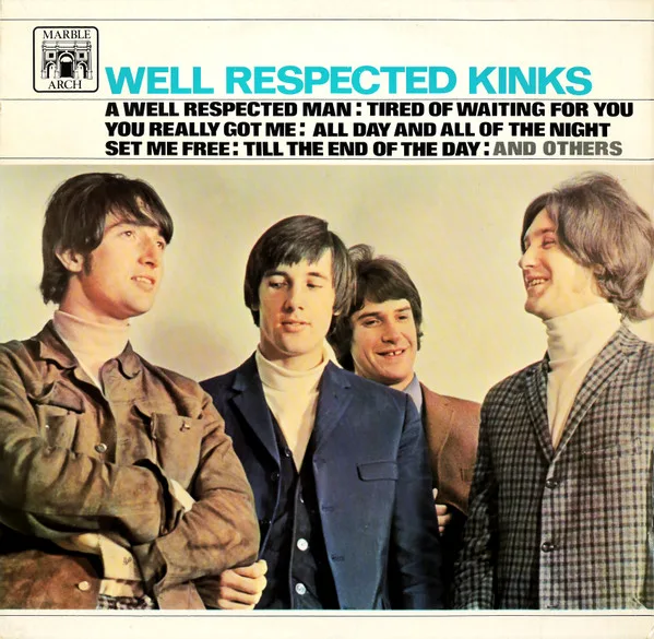 Capa de The Kinks — Well Respected Kinks