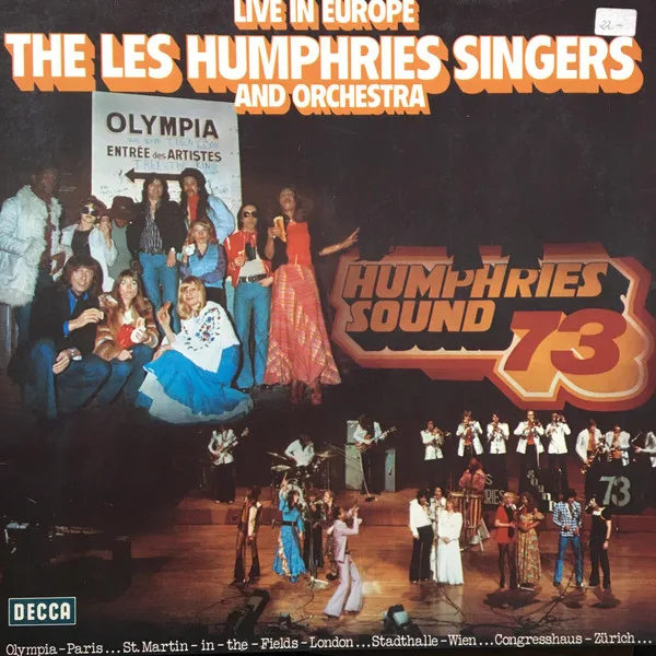 Capa de The Les Humphries Singers* And Orchestra* — Live In Europe