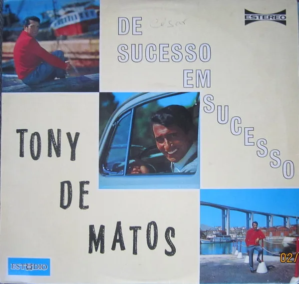 Capa de Tony De Matos — De Sucesso Em Sucesso