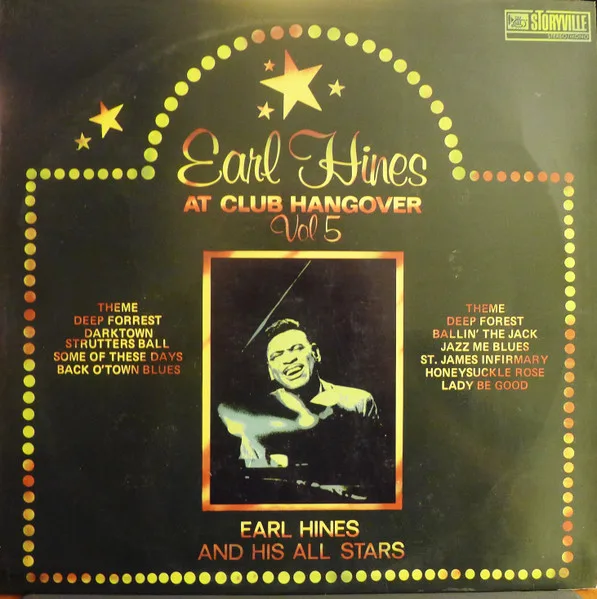 Capa de Earl Hines And His All-Stars — Earl Hines At Club Hangover
