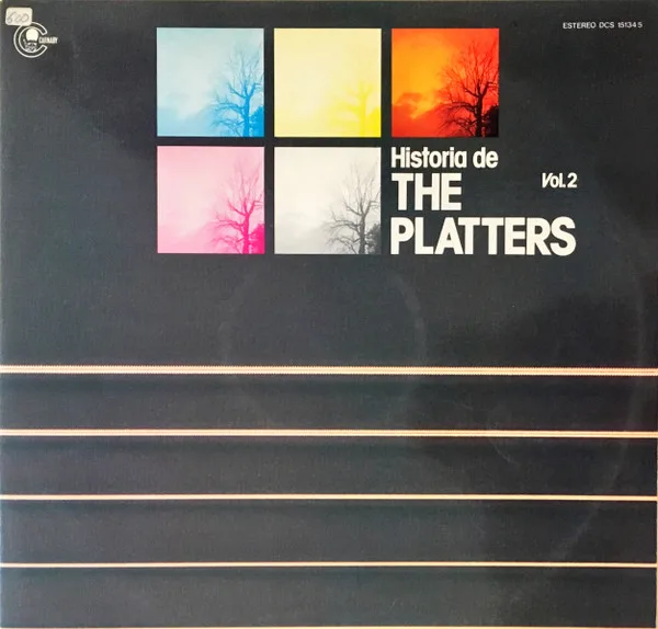 Capa de The Platters — Historia De The Platters. Vol.2
