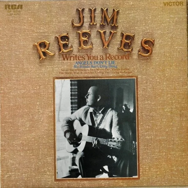 Capa de Jim Reeves — Writes You A Record
