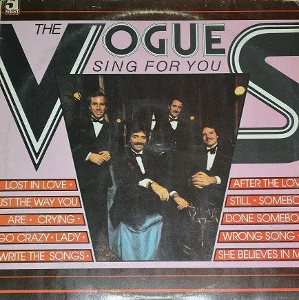 Capa de The Vogues — Sing For You