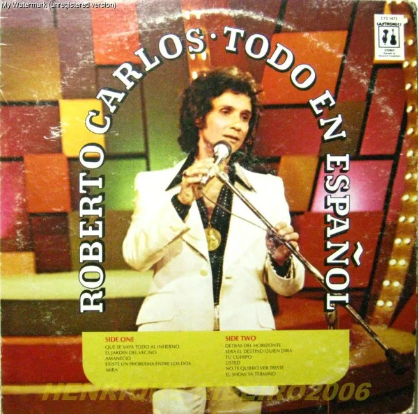 Capa de Roberto Carlos — Todo En Español