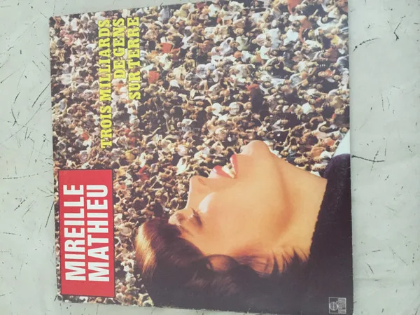 Capa de Mireille Mathieu — Trois Milliards De Gens Sur Terre