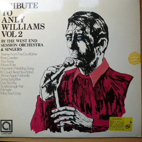 Capa de The West End Session Orchestra & Singers — A Tribute To Andy Williams Vol.2