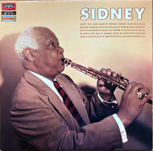 Capa de Sidney Bechet — Sidney