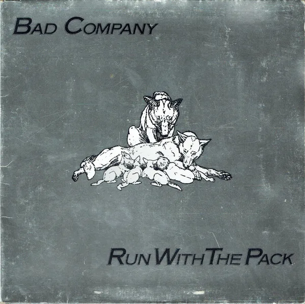 Capa de Bad Company  — Run With The Pack