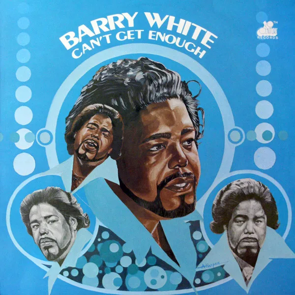 Capa de Barry White — Can't Get Enough