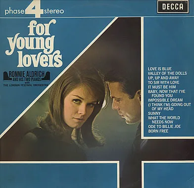 Capa de Ronnie Aldrich And His Two Pianos — For Young Lovers