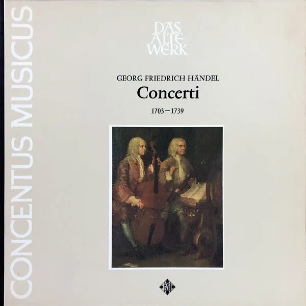 Capa de Georg Friedrich Händel — Concerti
