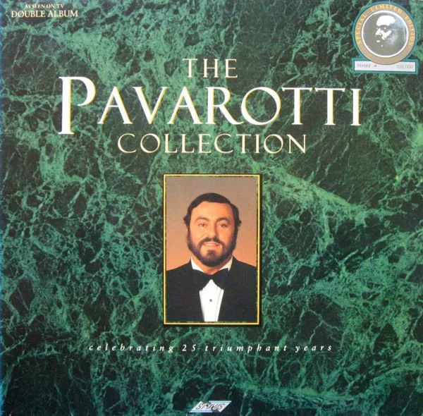 Capa de Luciano Pavarotti — The Pavarotti Collection