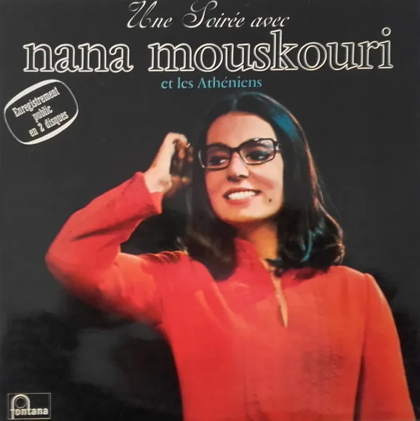 Capa de Nana Mouskouri — Une Soirée Avec Nana Mouskouri Et Les Athéniens