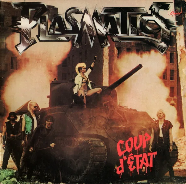 Capa de Plasmatics  — Coup D'Etat