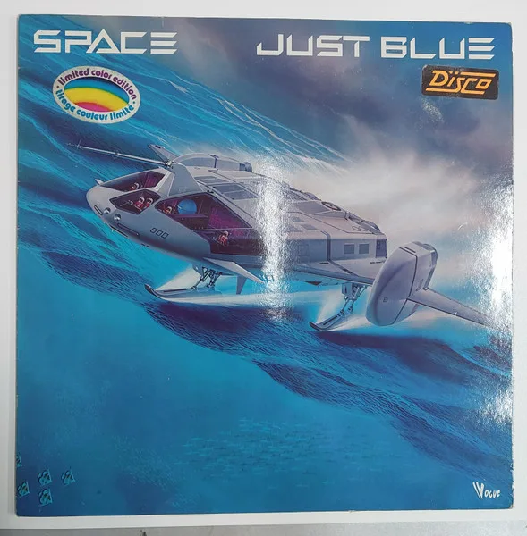 Capa de Space — Just Blue