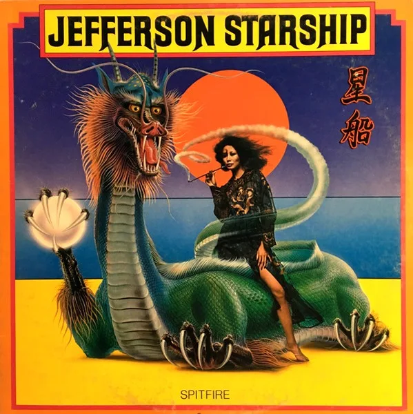 Capa de Jefferson Starship — Spitfire