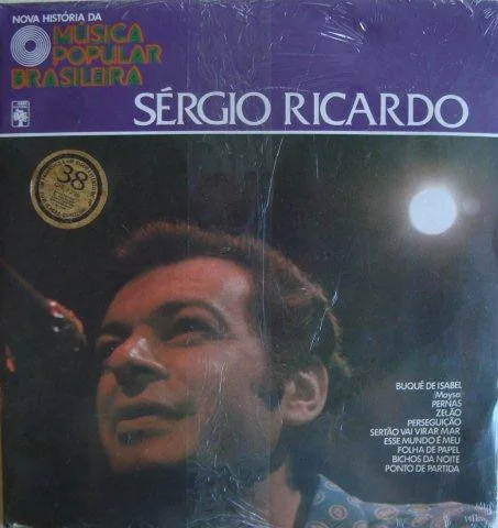 Capa de Sérgio Ricardo — Nova História Da Música Popular Brasileira