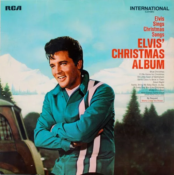 Capa de Elvis Presley — Elvis' Christmas Album