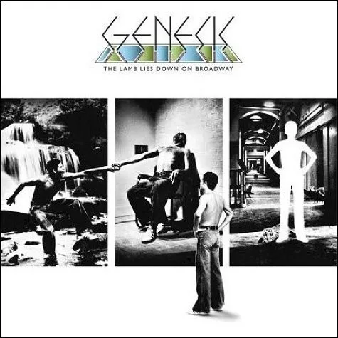Capa de Genesis — The Lamb Lies Down On Broadway