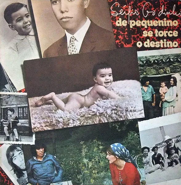 Capa de Sérgio Godinho — De Pequenino Se Torce O Destino