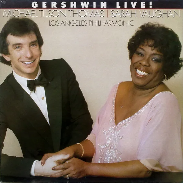 Capa de Michael Tilson Thomas, Sarah Vaughan, Los Angeles Philharmonic* — Gershwin Live!