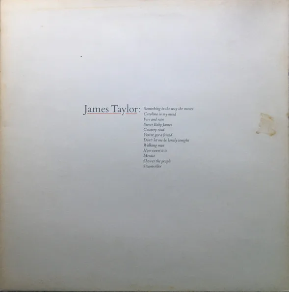 Capa de James Taylor — James Taylor's Greatest Hits