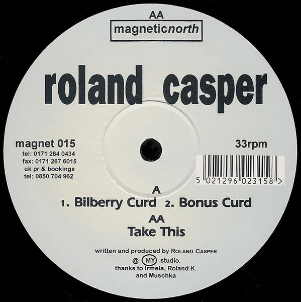 Capa de Roland Casper — Bilberry Curd / Bonus Curd / Take This