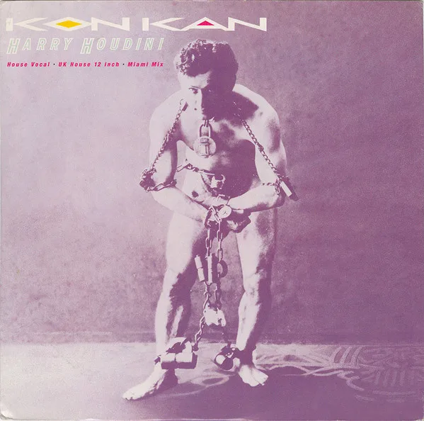 Capa de Kon Kan — Harry Houdini