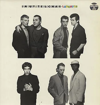 Capa de Ian Dury & The Blockheads* — Laughter