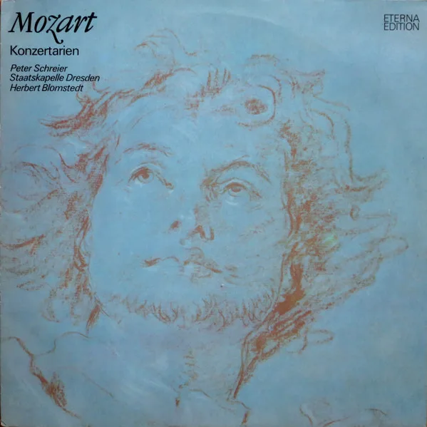 Capa de Wolfgang Amadeus Mozart, Peter Schreier, Staatskapelle Dresden, Herbert Blomstedt — Konzertarien