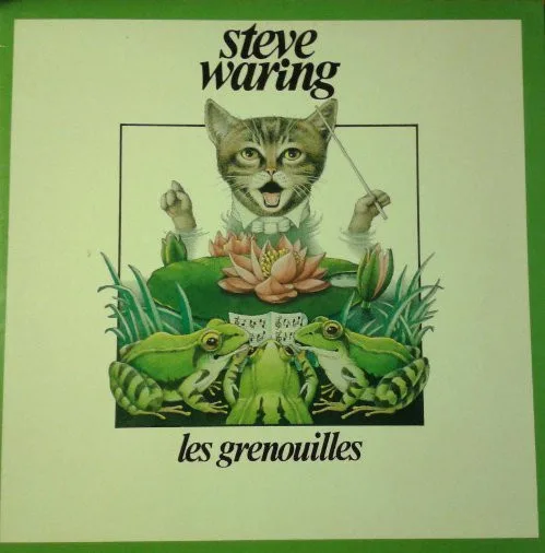 Capa de Steve Waring — Les Grenouilles