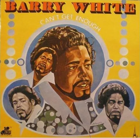Capa de Barry White — Can't Get Enough