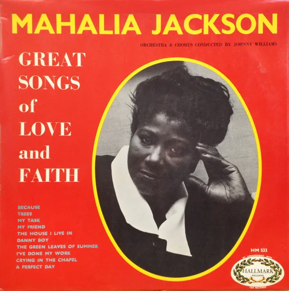 Capa de Mahalia Jackson — Great Songs Of Love And Faith